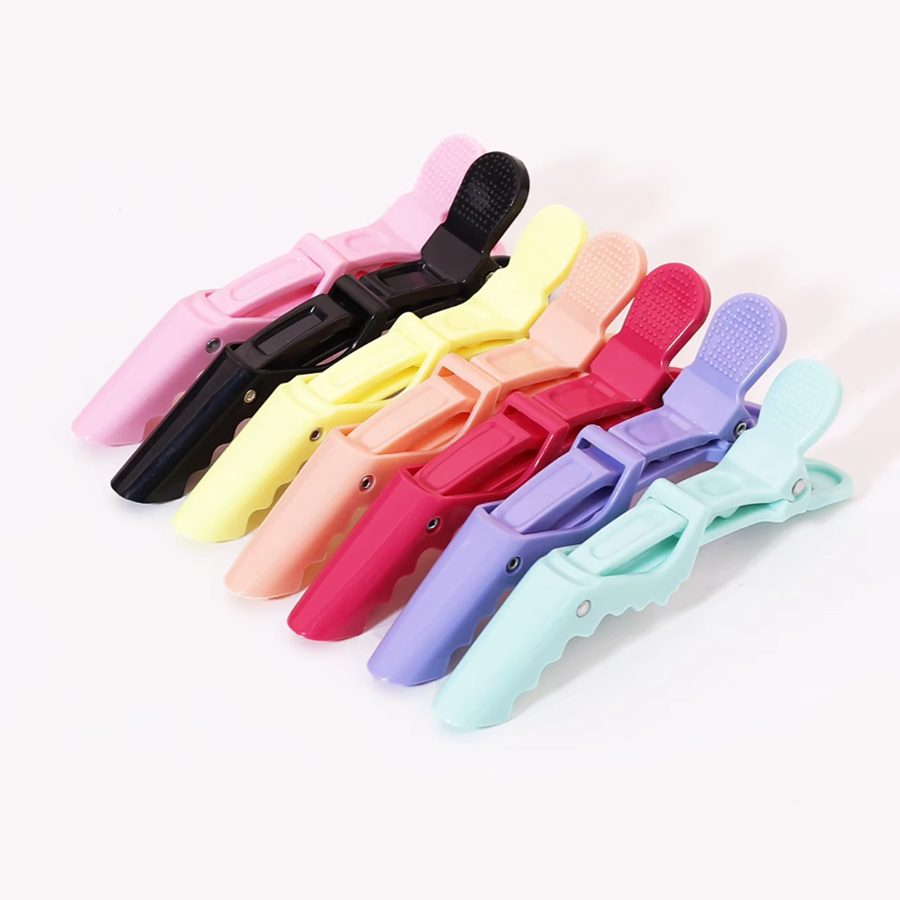 Crocodile Clip Set - 6 pezzi/set fermagli per capelli coccodrillo