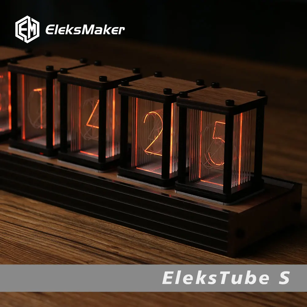Diy Electronics Gift Ideas - Orologio da tavolo RGB Nixie Orologio