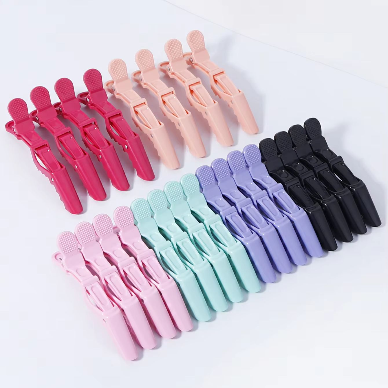 Crocodile Clip Set - Set di clip per parrucchieri a