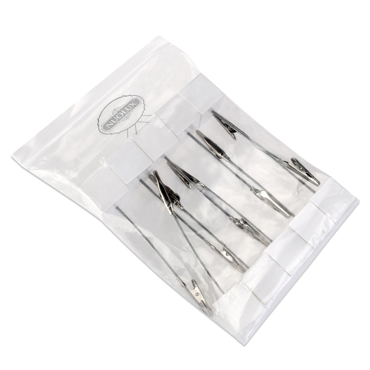 Crocodile Clip Set - Set di 10 Porta-Note da Scrivania