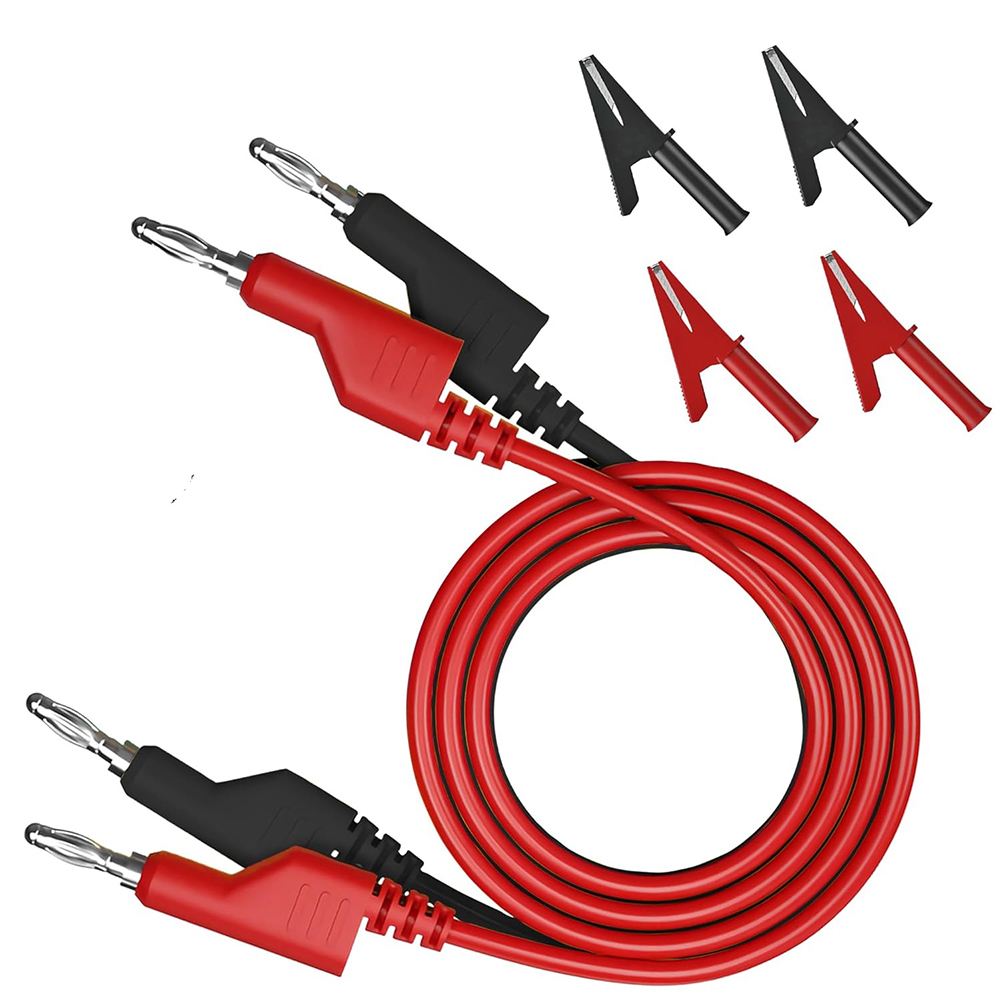 Crocodile Clip Set - Set di 6 Cavi di Test