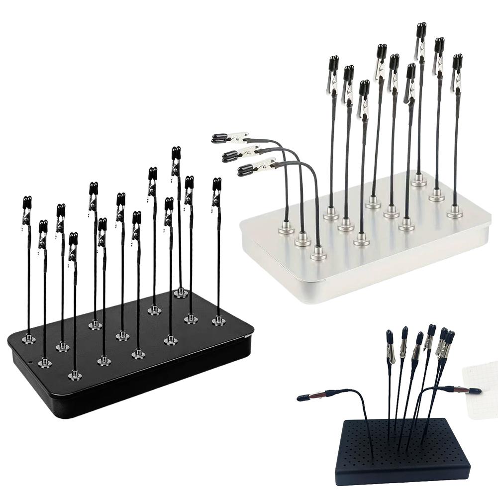 Crocodile Clip Set - Set di 12/1 Pezzi di Clip