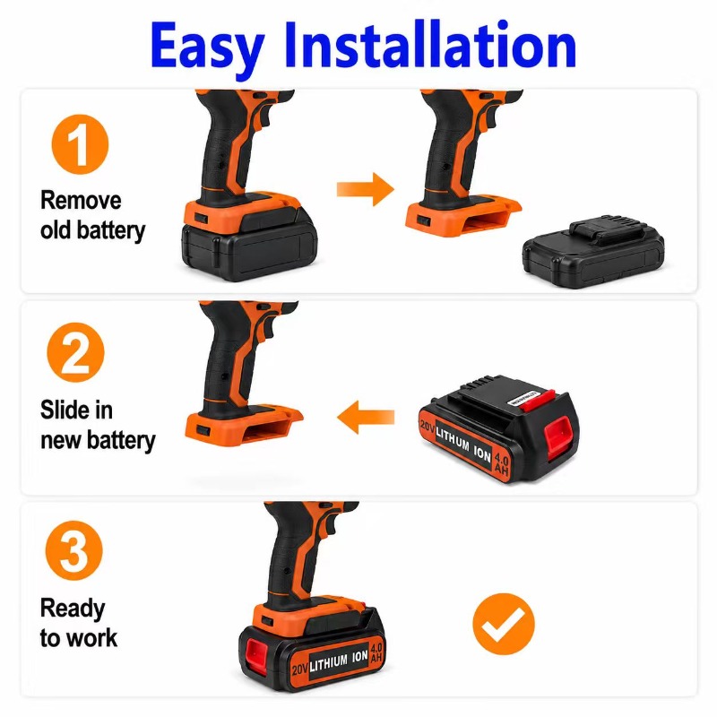 Batteria di ricambio al litio  - Black+Decker Tool 20V Max recensione e prezzo