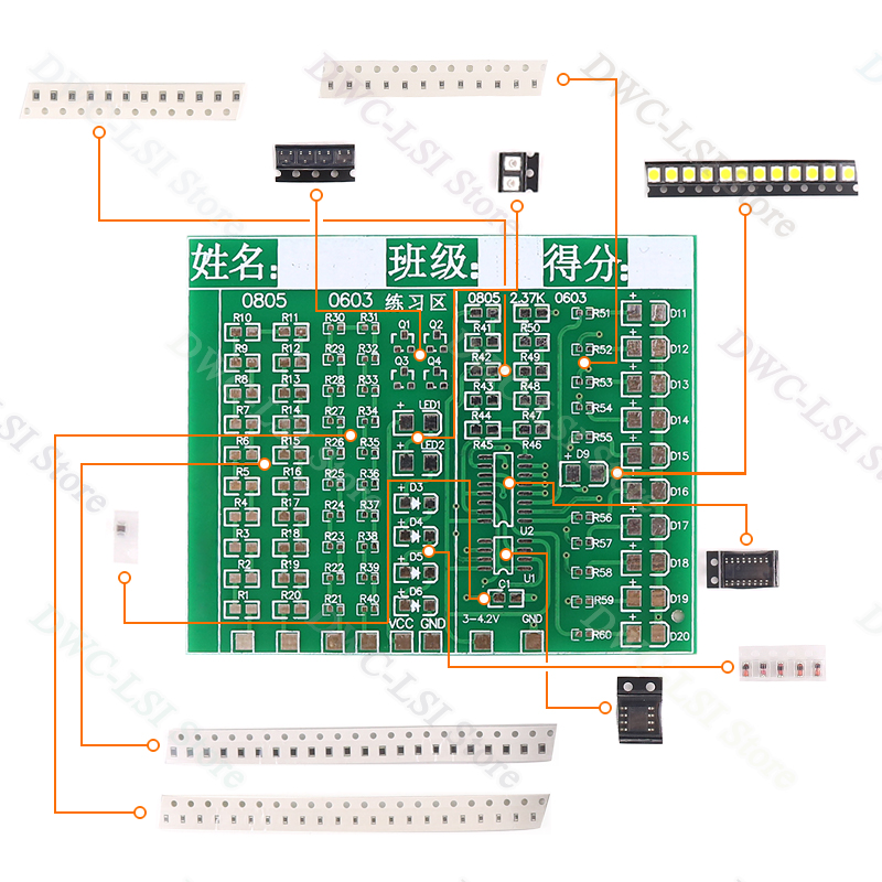 Kit di classe Componenti patch - Diy Electronics Workbench recensione e prezzo
