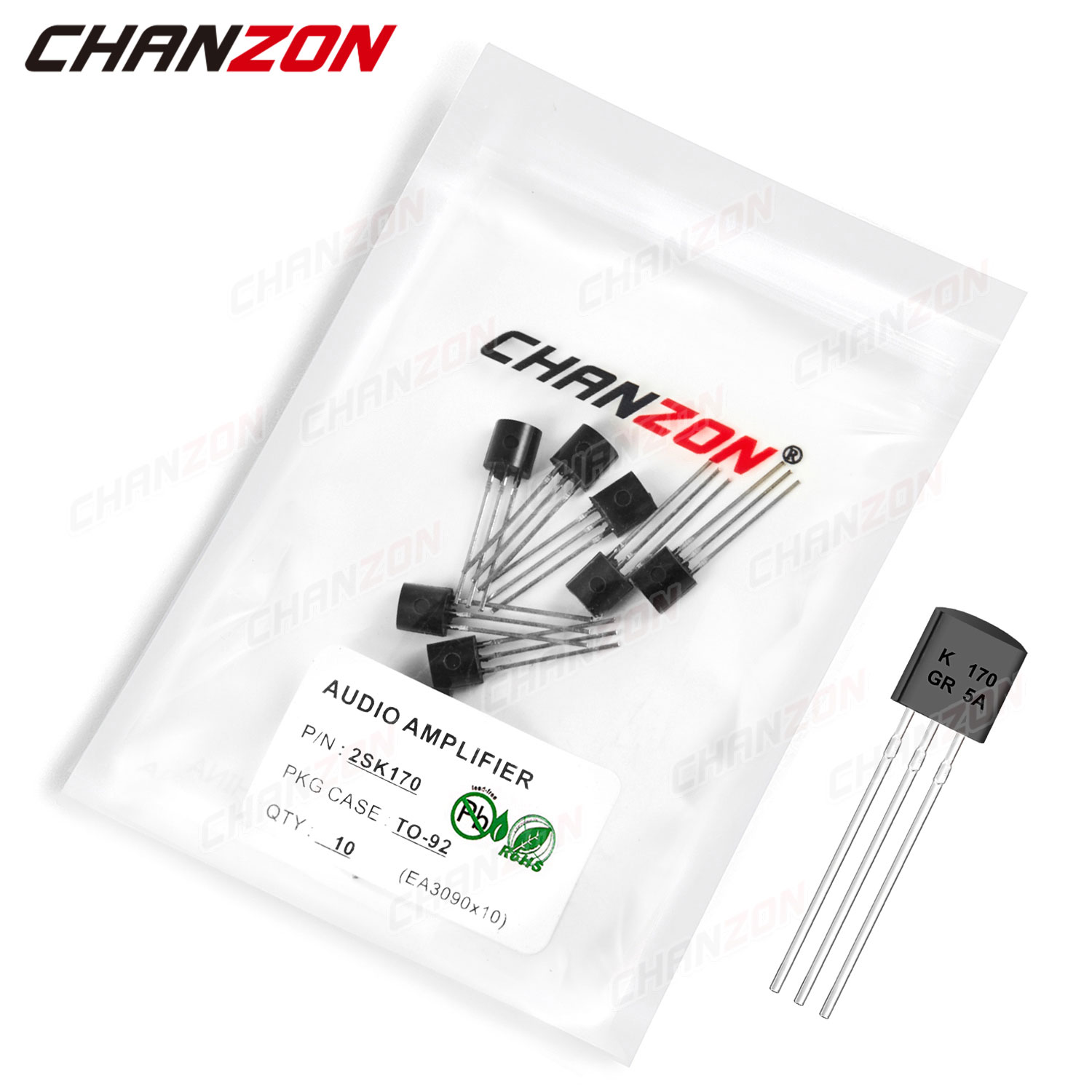 10Pcs 2SK170 TO-92 Transistor  - Diy Electronics For Sale recensione e prezzo
