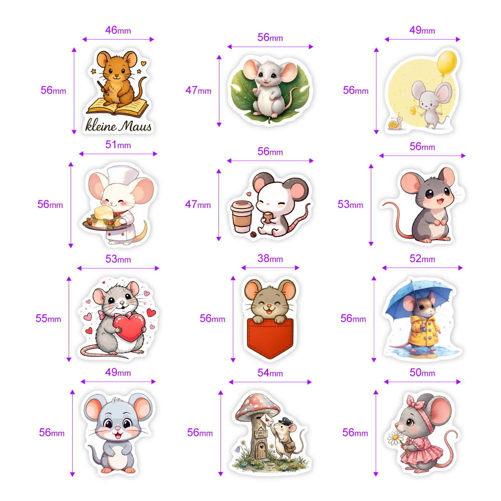 Adesivi Carini e Kawaii a Form - Diy Mouse Electronics recensione e prezzo