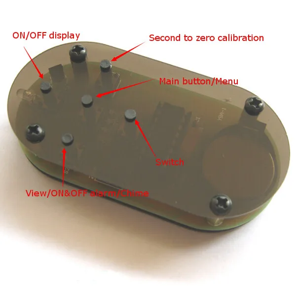 Orologio remoto a grande scher - Diy Electronics To Sell recensione e prezzo