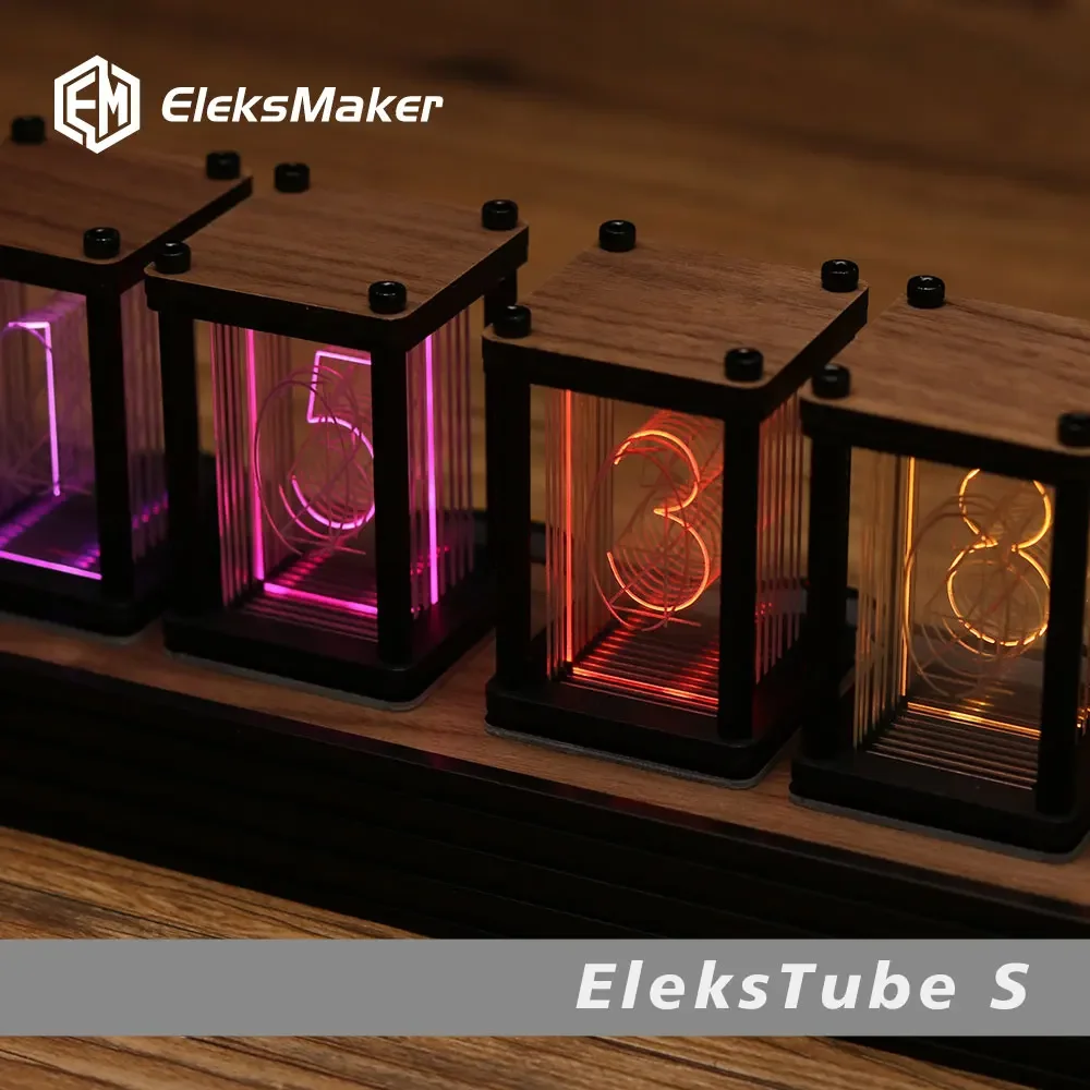 Orologio da Tavolo RGB Nixie T - Diy Electronics Gift Ideas recensione e prezzo