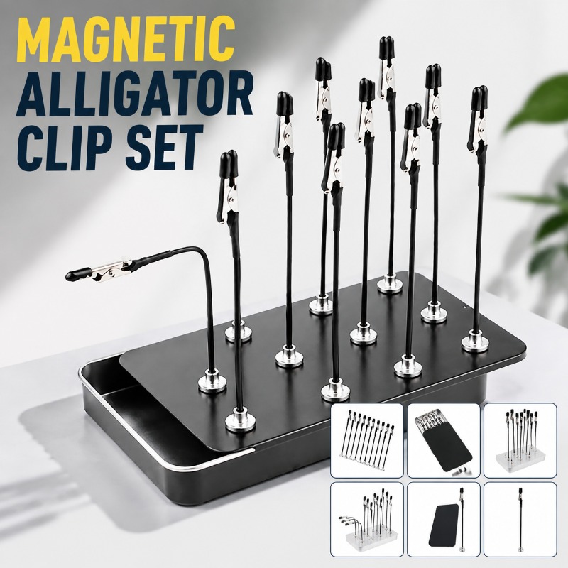 Set di Pinze a Coccodrillo Mag - Crocodile Clip Set recensione e prezzo