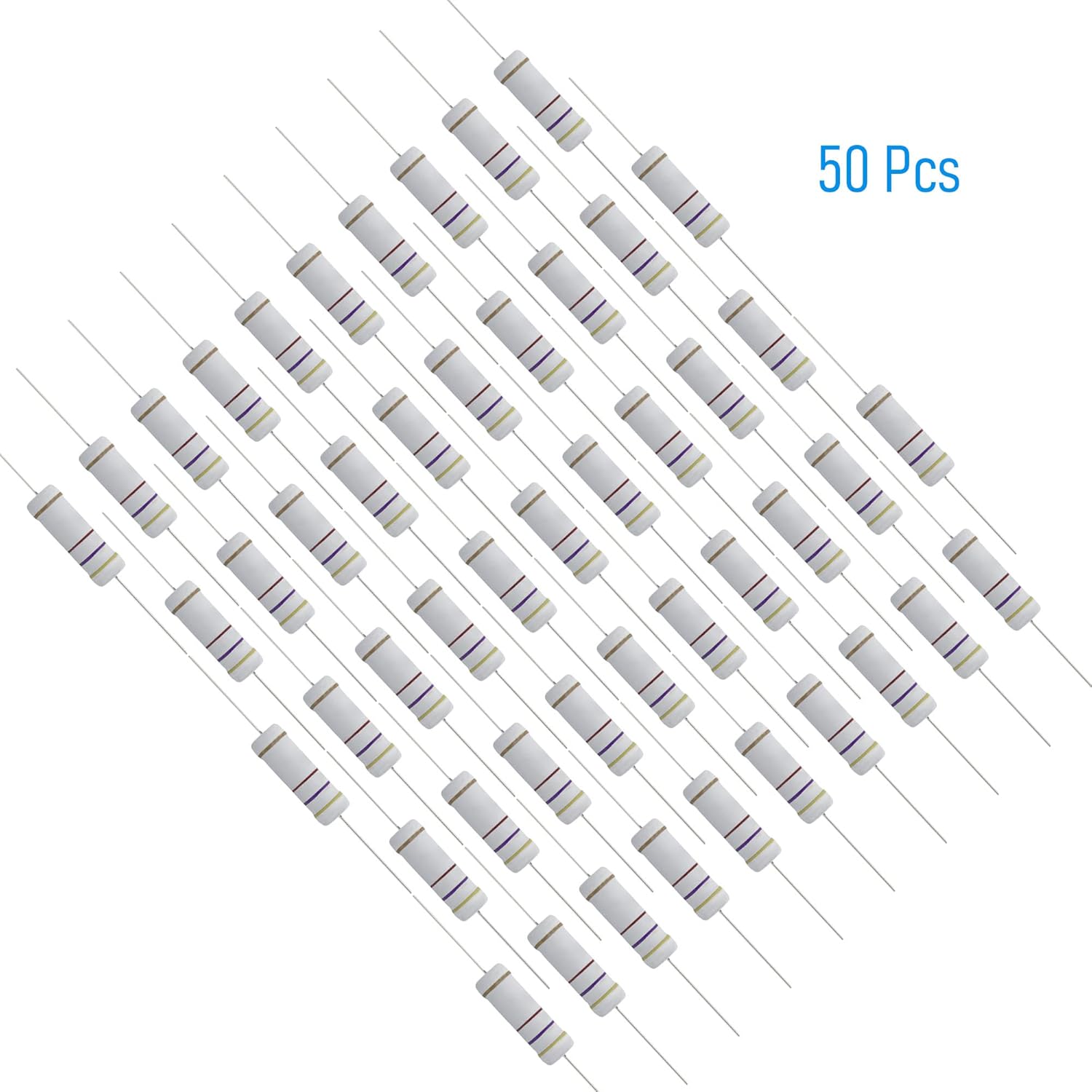50 Pezzi Resistori 470 Ohm con - Diy Electronics Videos recensione e prezzo